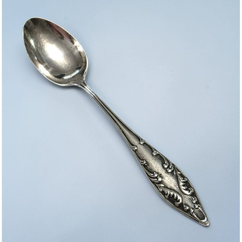 Antique Towle Sterling Silver Tea Spoon Essex 1890 Scroll 14.3g Replacement 925